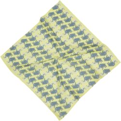 Mammut Bedrucktes Bandana aus 100 % Baumwolle Bandana Gelb one size