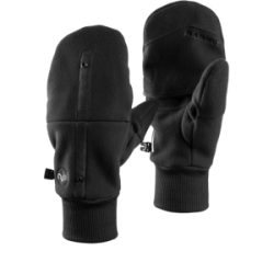 Mammut Fausthandschuh mit abklappbaren Fingerkuppen Shelter Glove Schwarz 7