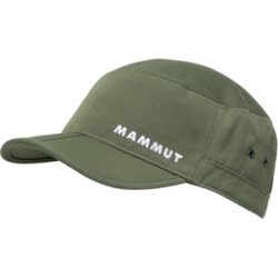 Mammut Cuba Cap aus Baumwolle mit faltbarem Schirm Lhasa Cap Grün S-M