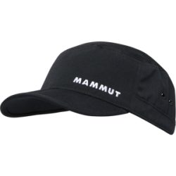 Mammut Cuba Cap aus Baumwolle mit faltbarem Schirm Lhasa Cap Schwarz L-XL