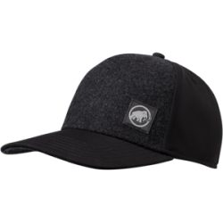 Mammut Cap mit Innenseite aus Fleece Alnasca Cap Schwarz L-XL