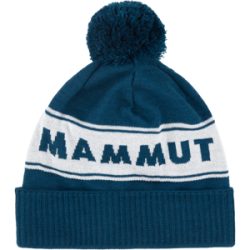 Mammut Lässige Beanie für Fans im Retro-Look Peaks Beanie Blau one size