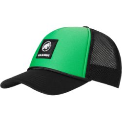 Mammut Sportliche Trucker Cap Crag Cap Logo Grün L-XL