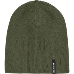 Mammut Lässige Strickmütze in farbenfrohen Varianten Haldigrat Beanie Grün one size
