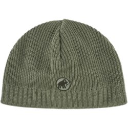 Mammut Feinmaschige Strickmütze mit Fleecefutter Sublime Beanie Grün one size