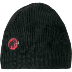 Mammut Feinmaschige Strickmütze mit Fleecefutter Sublime Beanie Schwarz one size