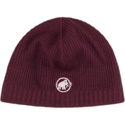 Mammut Feinmaschige Strickmütze mit Fleecefutter Sublime Beanie Rot one size