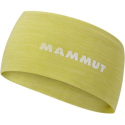 Mammut 100 % natürliches Performance-Stirnband Tree Wool Headband Gelb one size