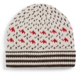 Mammut Wollmütze im Vintage-Stil x Cabourn Direttissima Beanie Natur-braun-beige one size