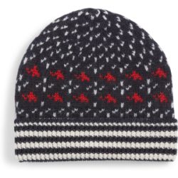 Mammut Wollmütze im Vintage-Stil x Cabourn Direttissima Beanie Schwarz one size