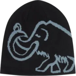 Mammut Wendebeanie Logo Beanie Reversible Schwarz one size