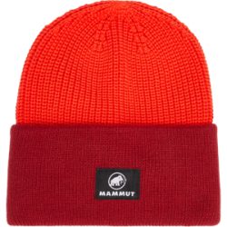Mammut Beanie für den Winter Haldigrat Beanie Rot one size