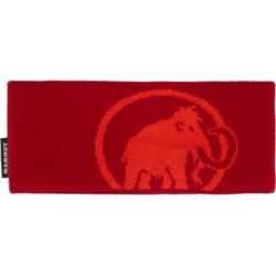 Mammut Breites Strickstirnband mit Fleecefutter Tweak Headband Rot one size