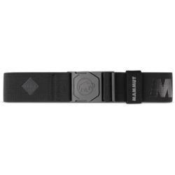 Mammut Gürtel aus robustem und elastischem Webband Alpine Belt Schwarz one size