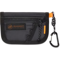Mammut Vielseitiges Portemonnaie mit O-Ring Valley Card Wallet Schwarz one size