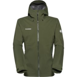 Mammut Die zuverlässige Hardshelljacke mit All-Mountain-Performance Outdoor HS Hooded Jacket Men Grün S