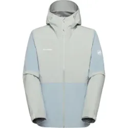 Mammut Leichte, elastische Hardshelljacke zum Wandern Linard Guide HS Hooded Jacket Men Blau S