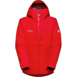 Mammut All-Mountain-Hardshellskijacke Stoney HS Hooded Jacket Men Rot M