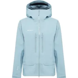 Mammut Strapazierfähige GORE-TEX Pro All-Mountain-Jacke Crater Pro HS Hooded Jacket Men Blau XL