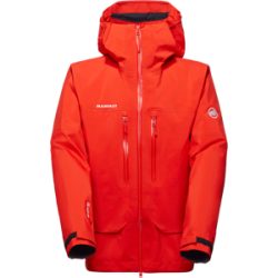 Mammut Strapazierfähige GORE-TEX Pro All-Mountain-Jacke Crater Pro HS Hooded Jacket Men Rot XXL