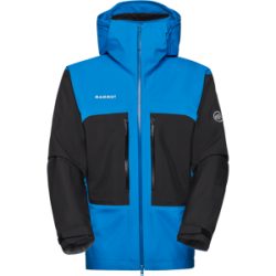 Mammut Strapazierfähige 3-Lagen-Bergjacke Taiss HS Hooded Jacket Men Blau XXL