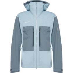 Mammut Strapazierfähige 3-Lagen-Bergjacke Taiss HS Hooded Jacket Men Blau S