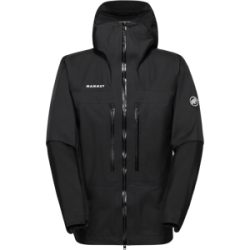 Mammut Ultraleichte, kompakte Hardshelljacke für die Berge Taiss Light HS Hooded Jacket Men Schwarz L