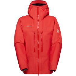Mammut Ultraleichte, kompakte Hardshelljacke für die Berge Taiss Light HS Hooded Jacket Men Rot XL