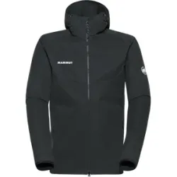 Mammut Atmungsaktive Softshelljacke GRANITE SO Hooded Jacket Men Schwarz XL