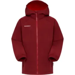 Mammut Wasserabweisende, multifunktionale Softshelljacke Ultimate Comfort SO Hooded Jacket Rot 140