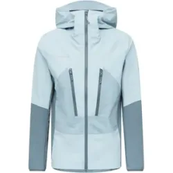 Mammut Leichte Skitourenjacke mit Bodymapping-Design Aenergy Pro SO Hybrid Hooded Jacket Men Blau XL