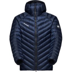 Mammut Funktionale Performance-Daunenjacke für das ganze Jahr Broad Peak IN Hooded Jacket Men Blau XXL