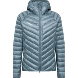 Mammut Funktionale Performance-Daunenjacke für das ganze Jahr Broad Peak IN Hooded Jacket Men Grau L