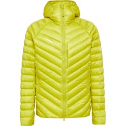 Mammut Funktionale Performance-Daunenjacke für das ganze Jahr Broad Peak IN Hooded Jacket Men Gelb M