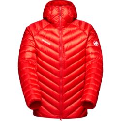 Mammut Funktionale Performance-Daunenjacke für das ganze Jahr Broad Peak IN Hooded Jacket Men Rot XXL