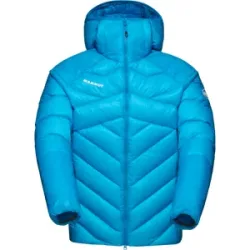 Mammut Sehr leichte Daunenjacke für alpine Bedingungen Taiss IN Hooded Jacket Men Blau S