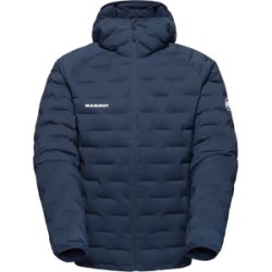 Mammut Isolationsjacke aus 100 % recycelten Materialien Sender IN Hooded Jacket Men Blau M
