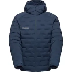 Mammut Isolationsjacke aus 100 % recycelten Materialien Sender IN Hooded Jacket Men Blau S