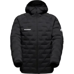 Mammut Isolationsjacke aus 100 % recycelten Materialien Sender IN Hooded Jacket Men Schwarz S