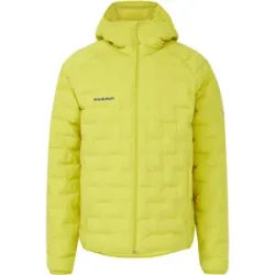 Mammut Isolationsjacke aus 100 % recycelten Materialien Sender IN Hooded Jacket Men Gelb M