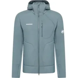 Mammut Leichte Thermojacke mit Synthetik-Isolierung Aenergy Air IN Hooded Jacket Men Grau XL