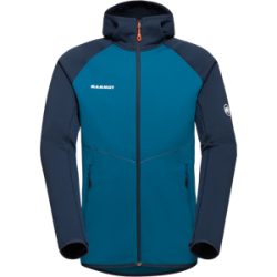 Mammut Die etwas andere Fleecejacke Aconcagua ML Hooded Jacket Men Blau XL
