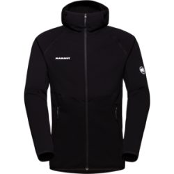 Mammut Die etwas andere Fleecejacke Aconcagua ML Hooded Jacket Men Schwarz XXL