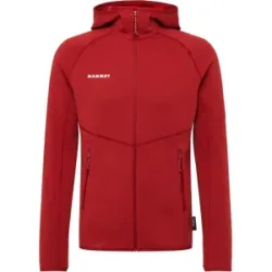 Mammut Die etwas andere Fleecejacke Aconcagua ML Hooded Jacket Men Rot XL