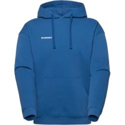 Mammut Baumwoll-Hoodie für jeden Tag Base ML Hoody Men Mini Logo Blau S