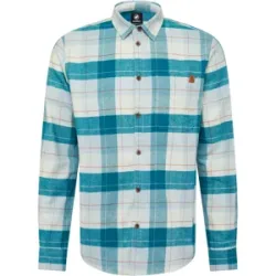 Mammut Flanellhemd aus 100 % organischer Baumwolle  Trovat Longsleeve Shirt Men Grün XL