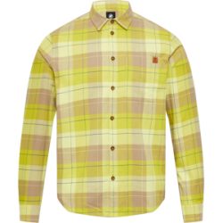 Mammut Flanellhemd aus 100 % organischer Baumwolle  Trovat Longsleeve Shirt Men Brown S