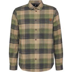 Mammut Flanellhemd aus 100 % organischer Baumwolle  Trovat Longsleeve Shirt Men Grau L
