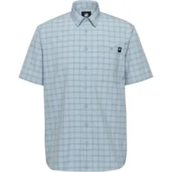 Mammut Klassisches Wanderhemd mit kurzen Ärmeln Lenni Shirt Men Blau M