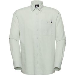 Mammut Langärmliges Alltagshemd mit Naturfasern Alvra Summer Longsleeve Shirt Men Grün XXL